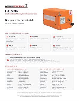 CHM86 marketing sheet